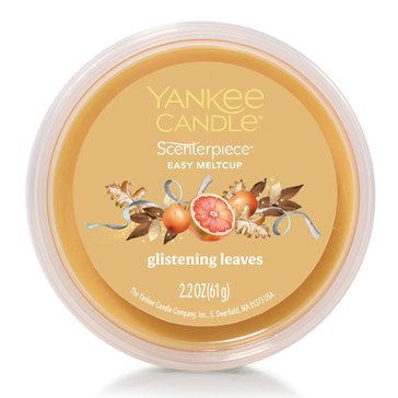 Yankee Candle Glistening Leaves Scenterpiece Easy Meltcup