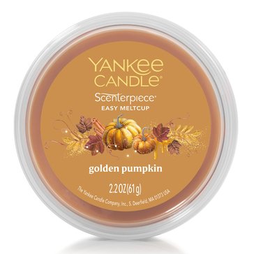 Yankee Candle Golden Pumpkin Scenterpiece Easy Meltcup