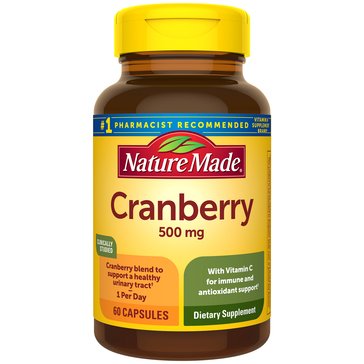 Nature Made Cranberry Capsules, 60-Count