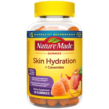 Nature Made Skin Hydration with Ceramides Gummies, 50-Count