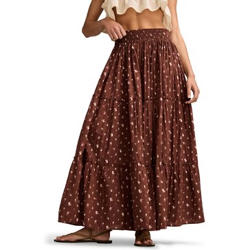Lucky Brand Women's Broomstick Maxi Skirt