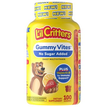L'il Critters Gummyvite Sugar Free Gummies, 100-Count