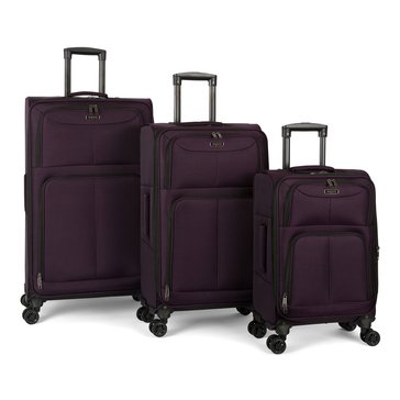 Dejuno Midland Softside 3-Piece Luggage Set