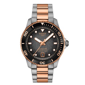 Tissot Unisex Seastar 1000 Powermatic 80 Bracelet Watch