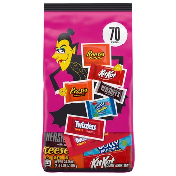 Hershey's Halloween Assorted Chocolate and Sweets Candies, 34.09oz