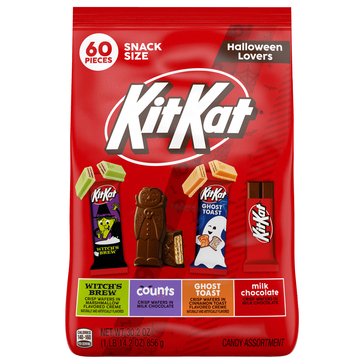 Kit Kat Halloween Snack Size Lovers Chocolates, 30.2oz