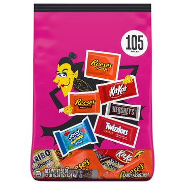 Hershey's Halloween Assorted Chocolate and Sweets, 47.58oz