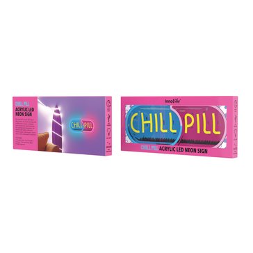 InnoVibe Chill Pill Neon Wall Sign