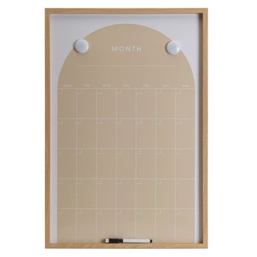Lifetime Brands Metal Calendar Memo Board