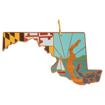 Totally Bamboo Maryland Summer Stokes Cutting Board