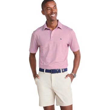 Vineyard Vines Men's Bradley Stripe Sankaty Polo