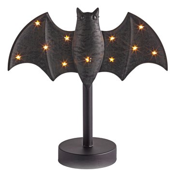 Mud Pie Large Twinkle Light Bat Candlestick