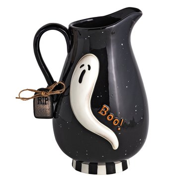 Mud Pie Halloween Glow Ghost Pitcher