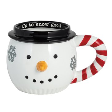 Mud Pie Snowman Heat Change Christmas Mug