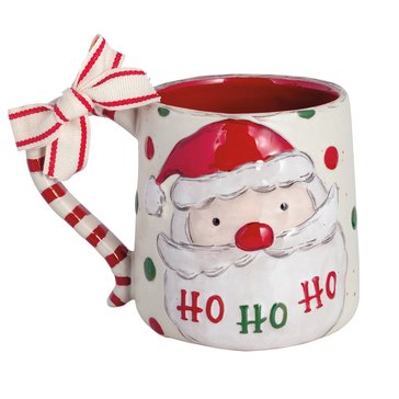 Mud Pie Santa Farm Christmas Mug