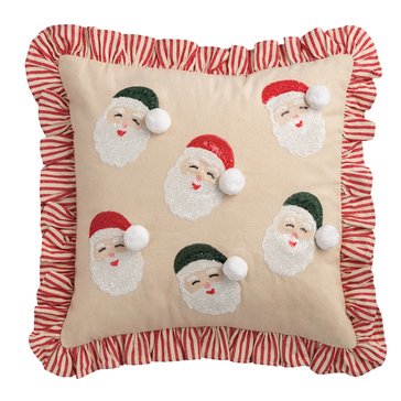 Mud Pie Christmas Sequin Pillows