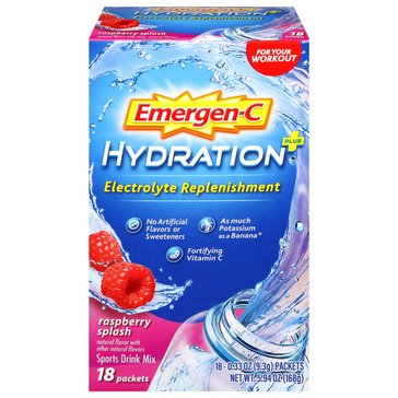 Emergen-C HydrationPlus Electrolyte Replenishment Packets