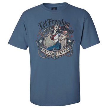The Game Adult Classic Let Freedom Ring Anchor Tee Shirt