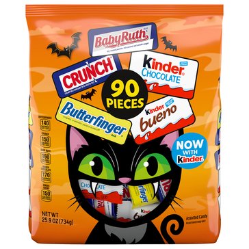 Ferrero Rocher Halloween Assorted Chocolate with Kinder, 90-Count