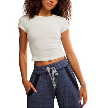 Free People Women's Wait A Minute Baby Tee