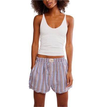 Free People Women's Day To Day Flannel Boxer