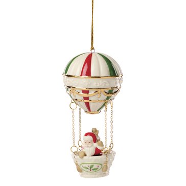 Lenox Christmas Hot Air Balloon Annual Ornament