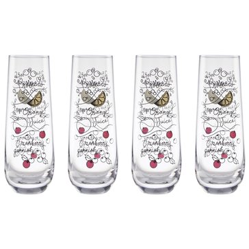 Lenox Make Merry Champagne Flutes, Set of 4