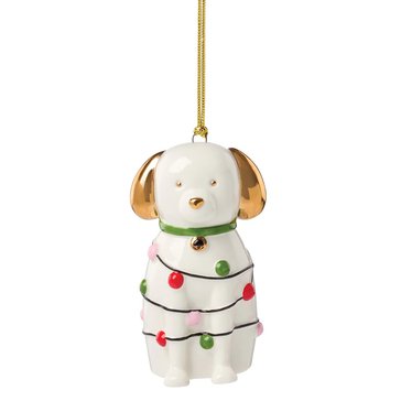 Lenox Be Jolly Dog Ornament