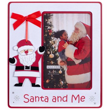 Malden 4X6 Santa And Me Vertical Frame