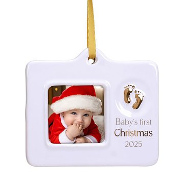 Malden Babys 1st Ceramic Ornament