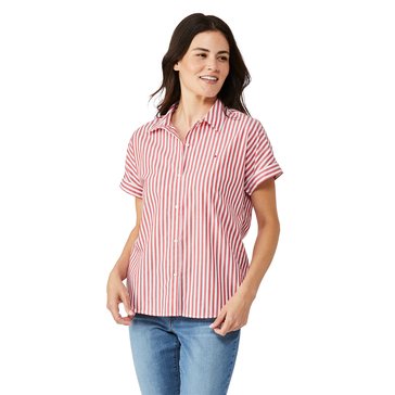 Tommy Hilfiger Women's Stripe Camp Shirt