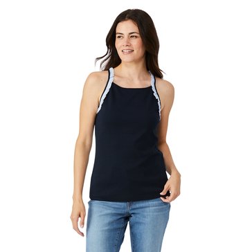 Tommy Hilfiger Women's Ruffle Trim Tank