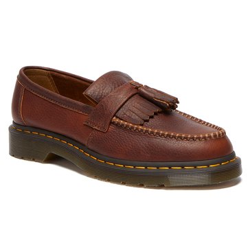 Dr. Martens Adrian Yellow Stitch Leather Ambassador Loafer