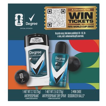 Degree For Men Fresh Ultraclear Gift Set