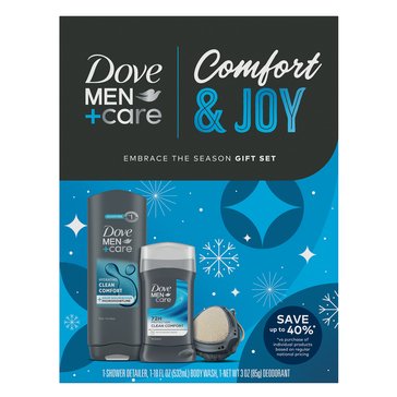 Dove MenCare Clean Comfort Sweater Weather Gift Set