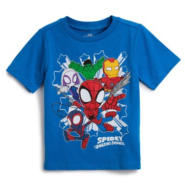 Spiderman Toddler Boys' Spidey Friends Short Sleeve Tee