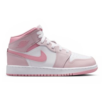 Air Jordan 1 Big Girls' Mid Basketball Shoe