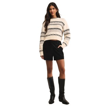 Z Supply Women's Tia Suede Short