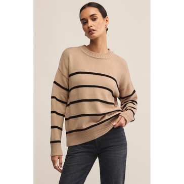 Z Supply Women's Boyfriend Striped Sweater