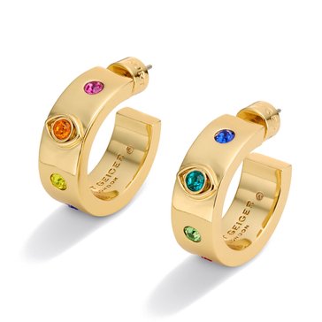 Kurt Geiger Evil Eye Hoop Earrings