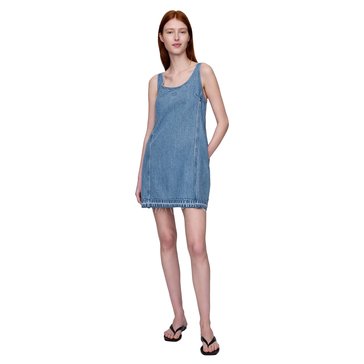Gap Women's Sleeveless Denim Embro Mini Dress