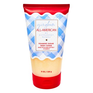 Bath & Body Works Gingham All American Foaming Sugar Scrub