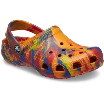Crocs Little Kids' Classic Marbled Clog