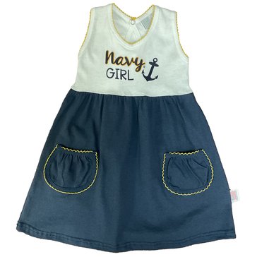 Third Street Sportswear Toddler Girls' Deco Pocket Dress