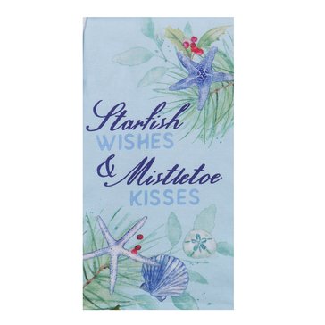 Kay Dee Coastal Starfish Wishes Kitchen Towel