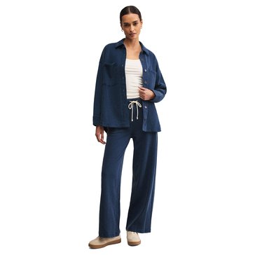 Z Supply Women's All Day Knit Denim Jacket