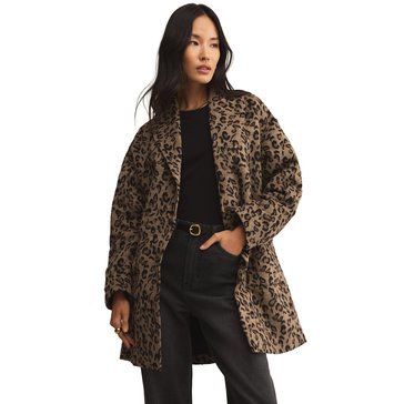 Z Supply Women's Lennon Animal Coat