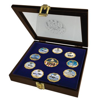 Navy Pride USN 250th Naval Air Superiority Limited Edition Coin Set
