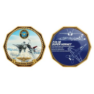 Navy Pride USN 250th Naval Air Superiority F/A-18 Super Hornet Coin