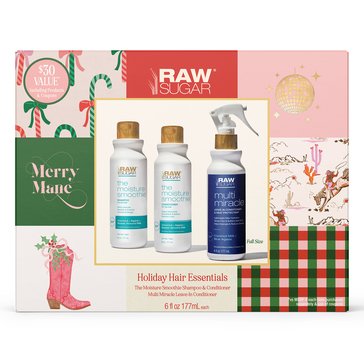 Raw Sugar Merry Mane Essentials Gift Set